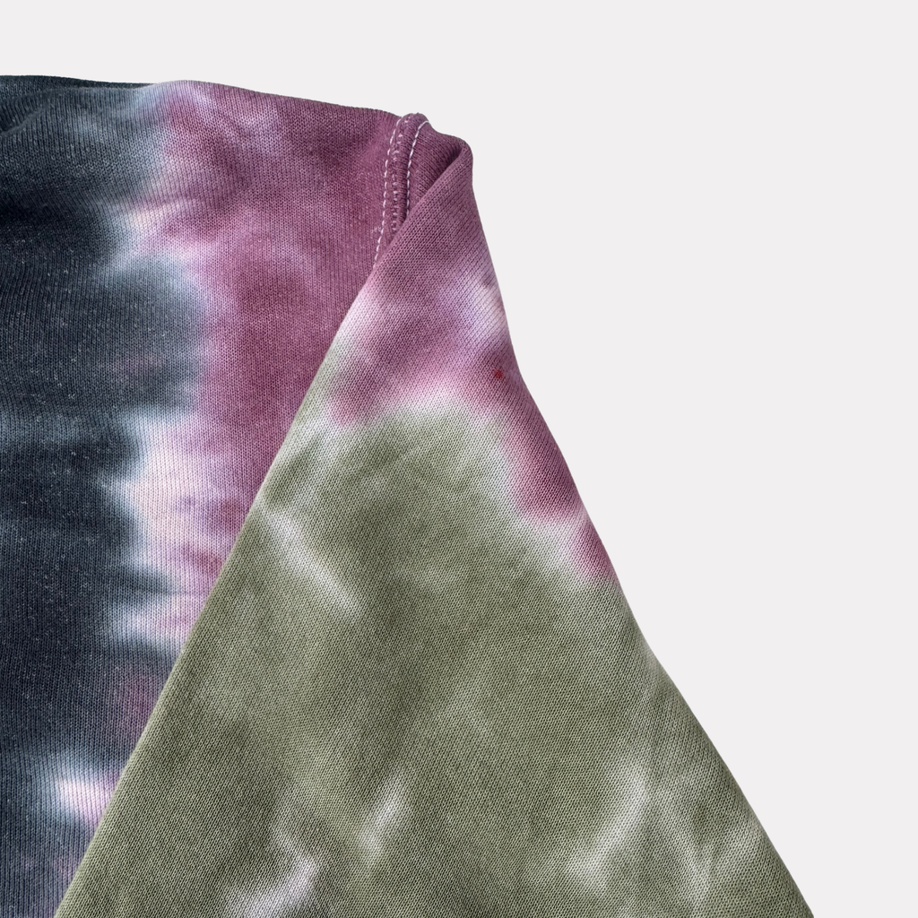 Zipped Tie Dye Hoodie XL Sample Sale