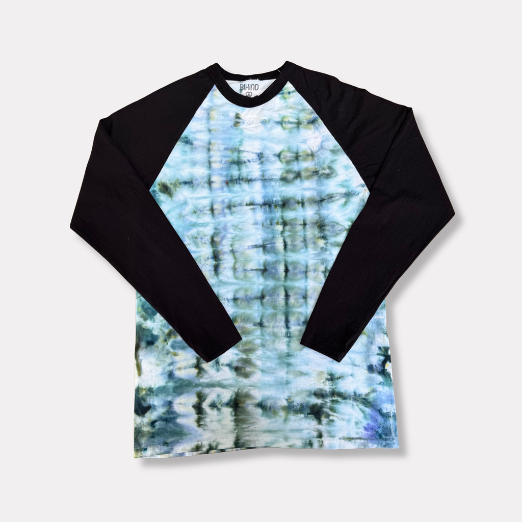 Ice Tie Dye Long Sleeves Baseball T-Shirt M Sample sale