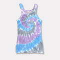 Aloha Tie Dye Ribbed Tank Top XS