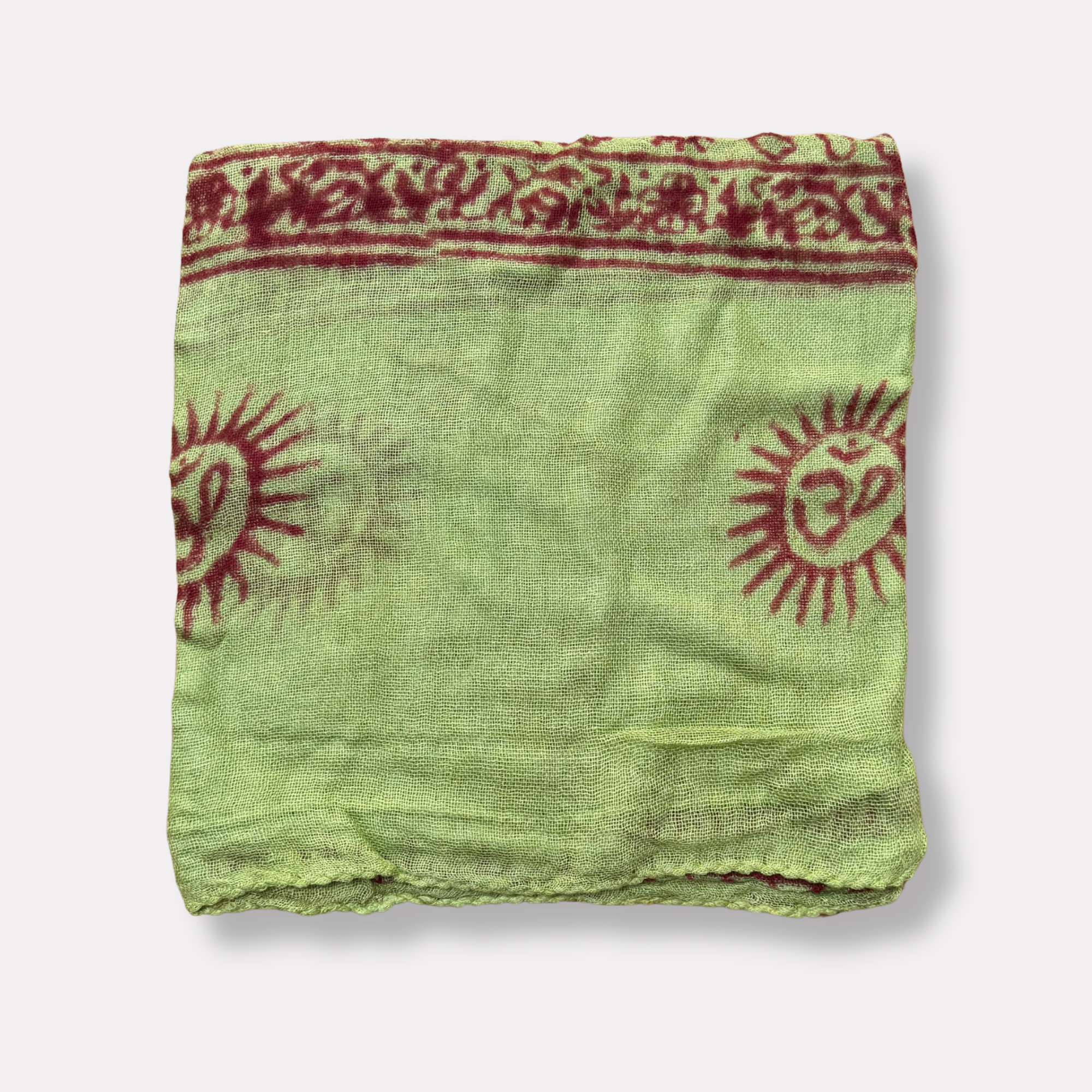 Om Sarong - Citrine Green