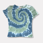 Jane ribbed Tie Dye T-Shirt M/L