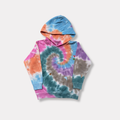 Tie Dye Hoodie KIDS with Printed Stickers!
