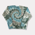 Amal Tie Dye Sweat-Shirt with Printed Stickers !
