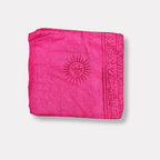 Om Cotton Sarong - Pink
