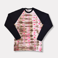 Ice Tie Dye Long Sleeves Baseball T-Shirt M