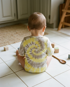 Tie Dye Baby Long Sleeves Bodysuit