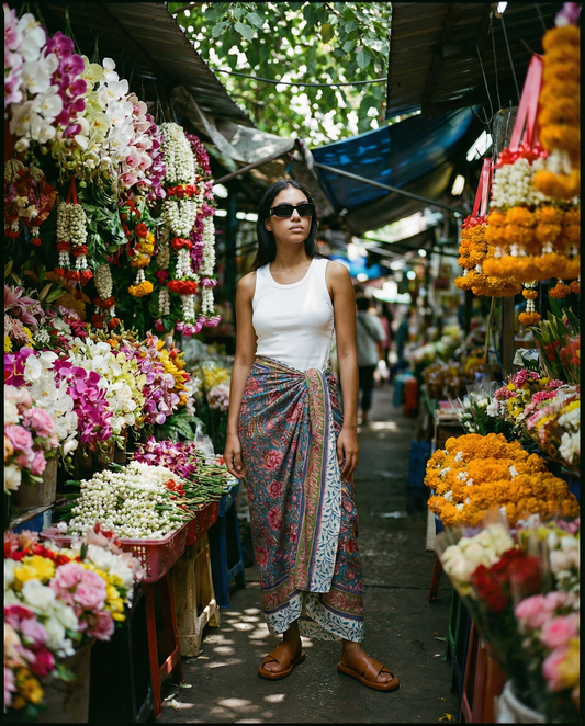 Jaipur Block Print Sarong