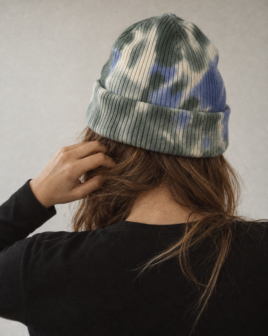 Organic Cotton Ribbed Beanie