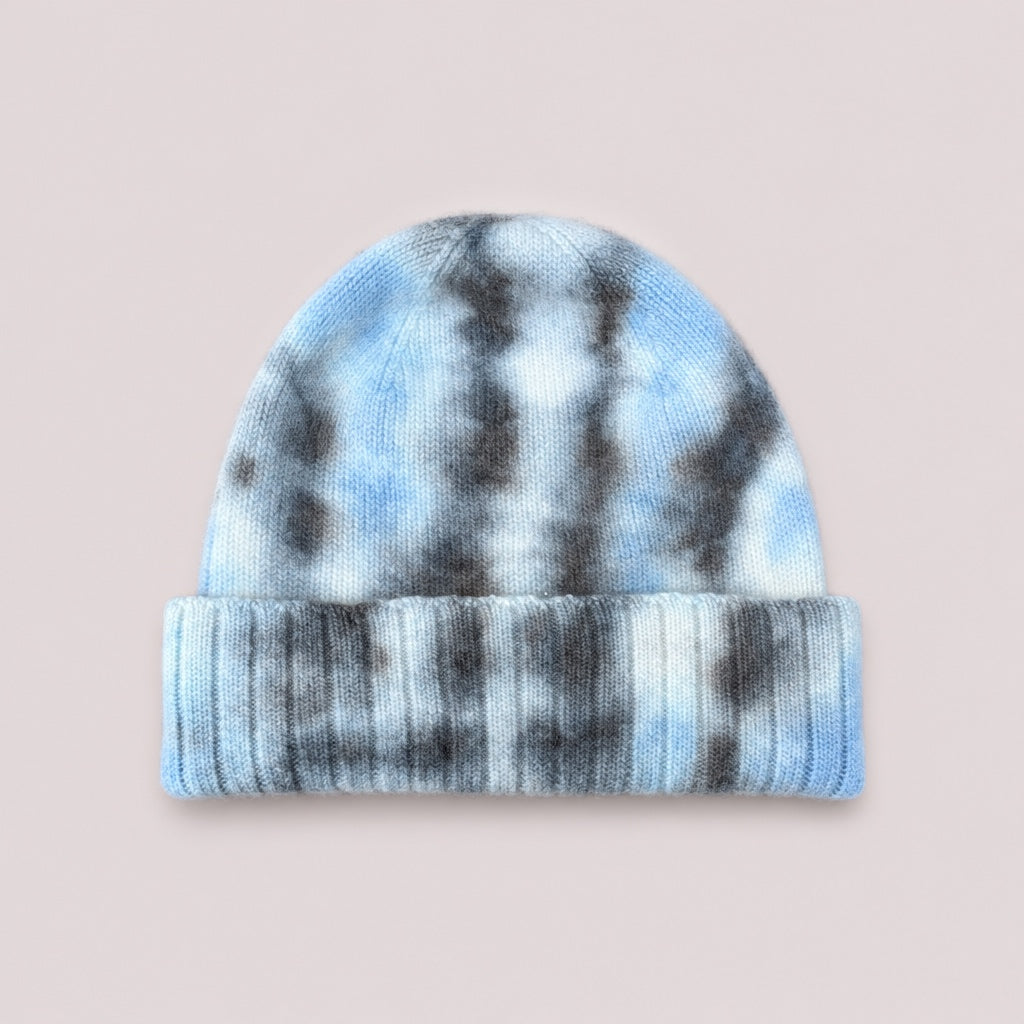 Tie Dye Cashmere Beanie