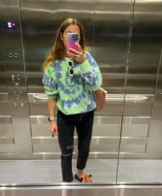 CAPE TOWN Tie Dye Sweat-Shirt