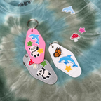Tie Dye Hoodie KIDS with Printed Stickers!