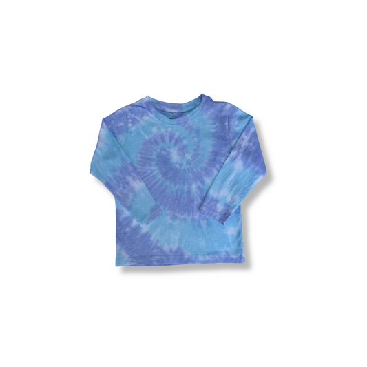 Tie Dye Organic Long Sleeves T-Shirt KIDS 3/4 5/6