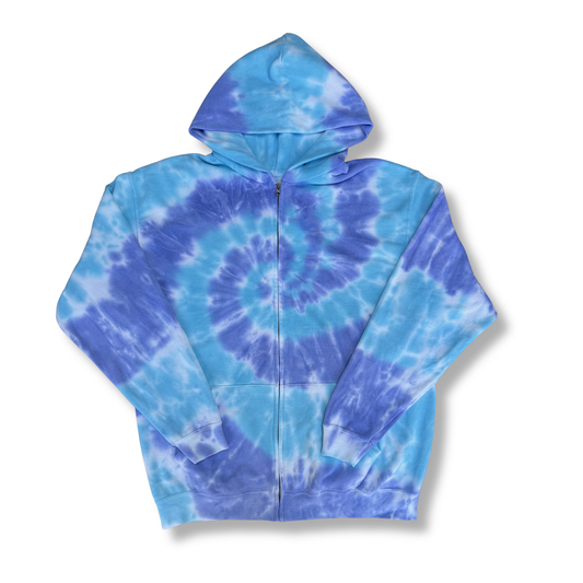 Ipanema Tie Dye Zipped Hoodie XL