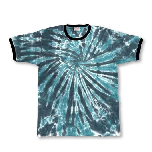 Ringer Tie Dye T-Shirt L