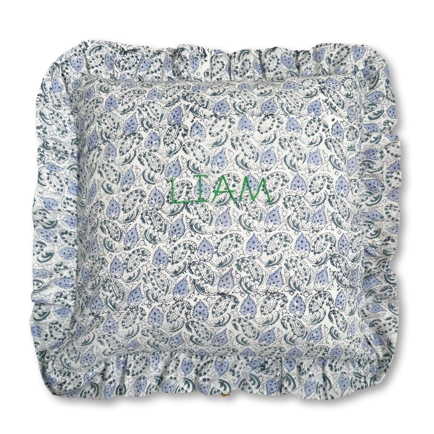 Personalised Embroidered Cushion case