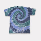 Lovina Tie Dye T-Shirt back print Smiley Sunset M