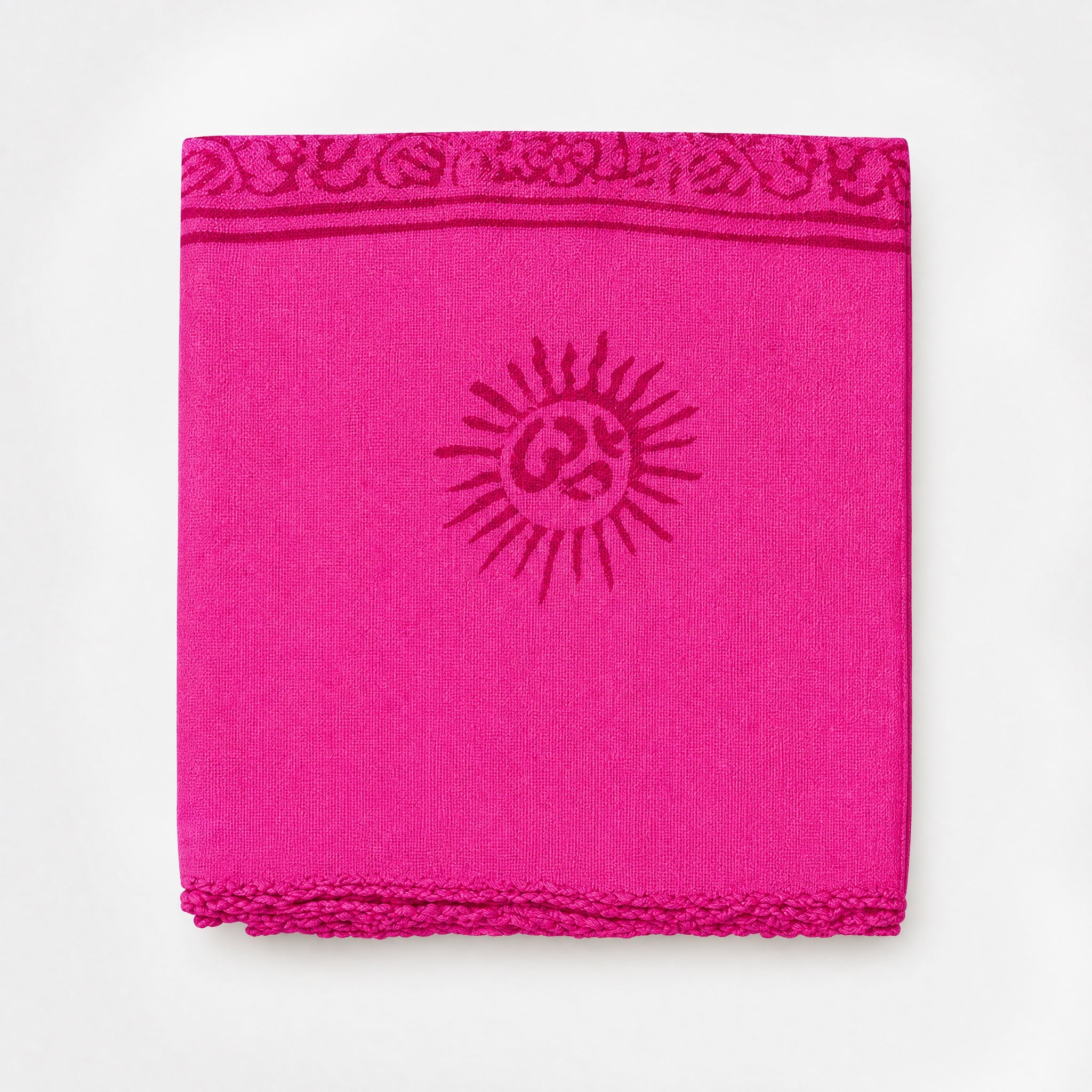 Om Cotton Sarong - Pink