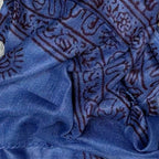 Om Cotton Sarong - Lavender Blue