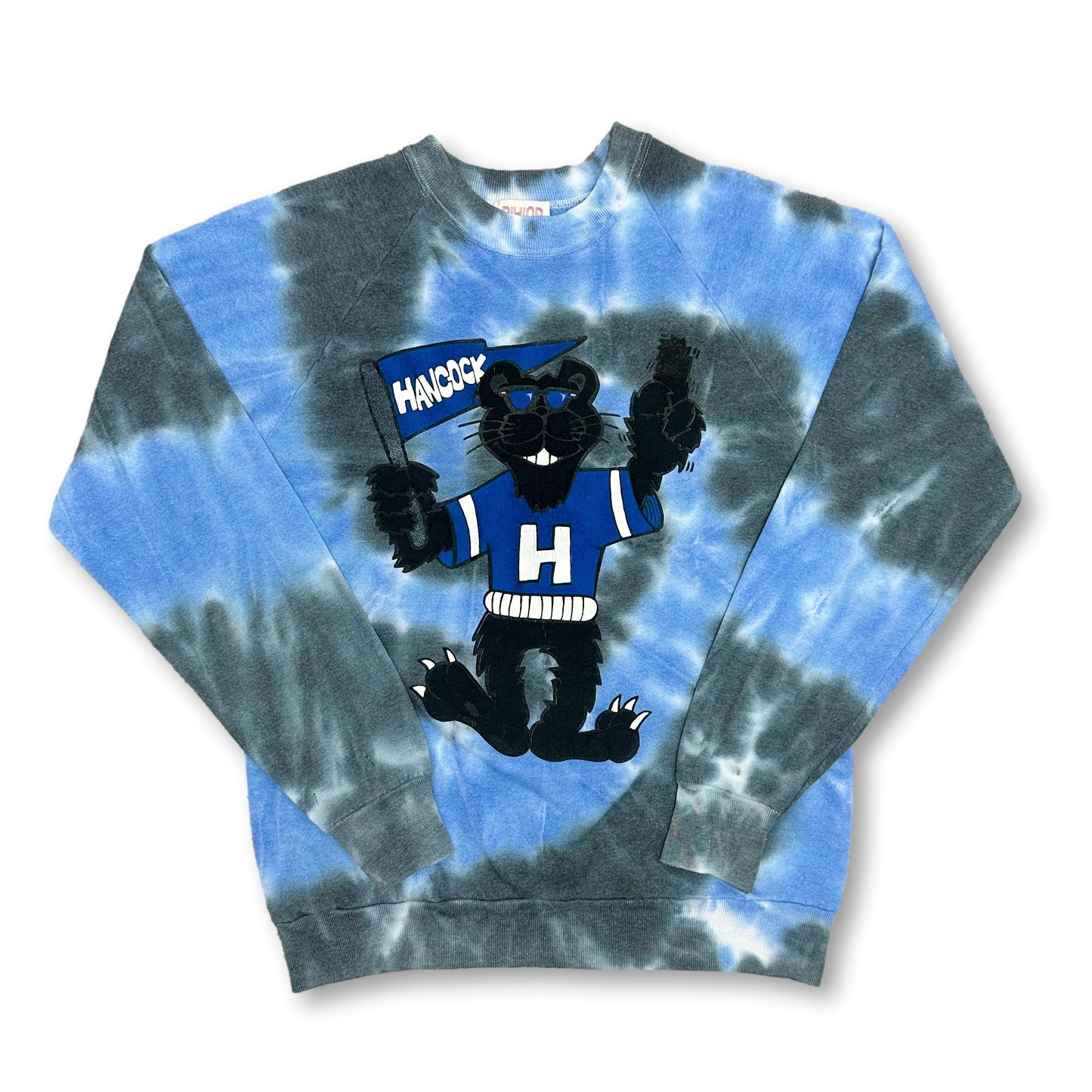 Repurposed & Reloved Panthers Tie Dye Sweat-Shirt