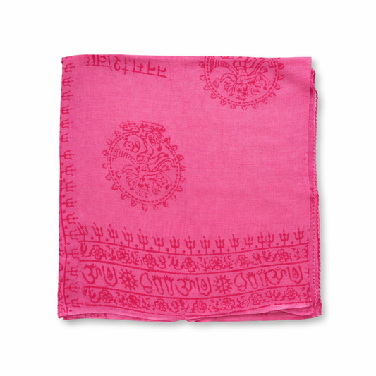 Om Cotton Sarong - Pink