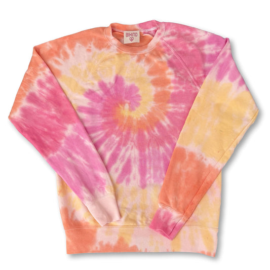 Amal Lightweight Tie Dye Sweat-Shirt S Sample Sale