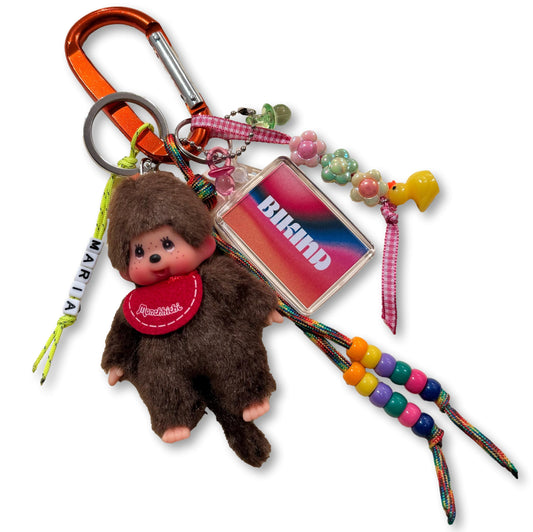 Personalised Bag Accessory - Monchhichi