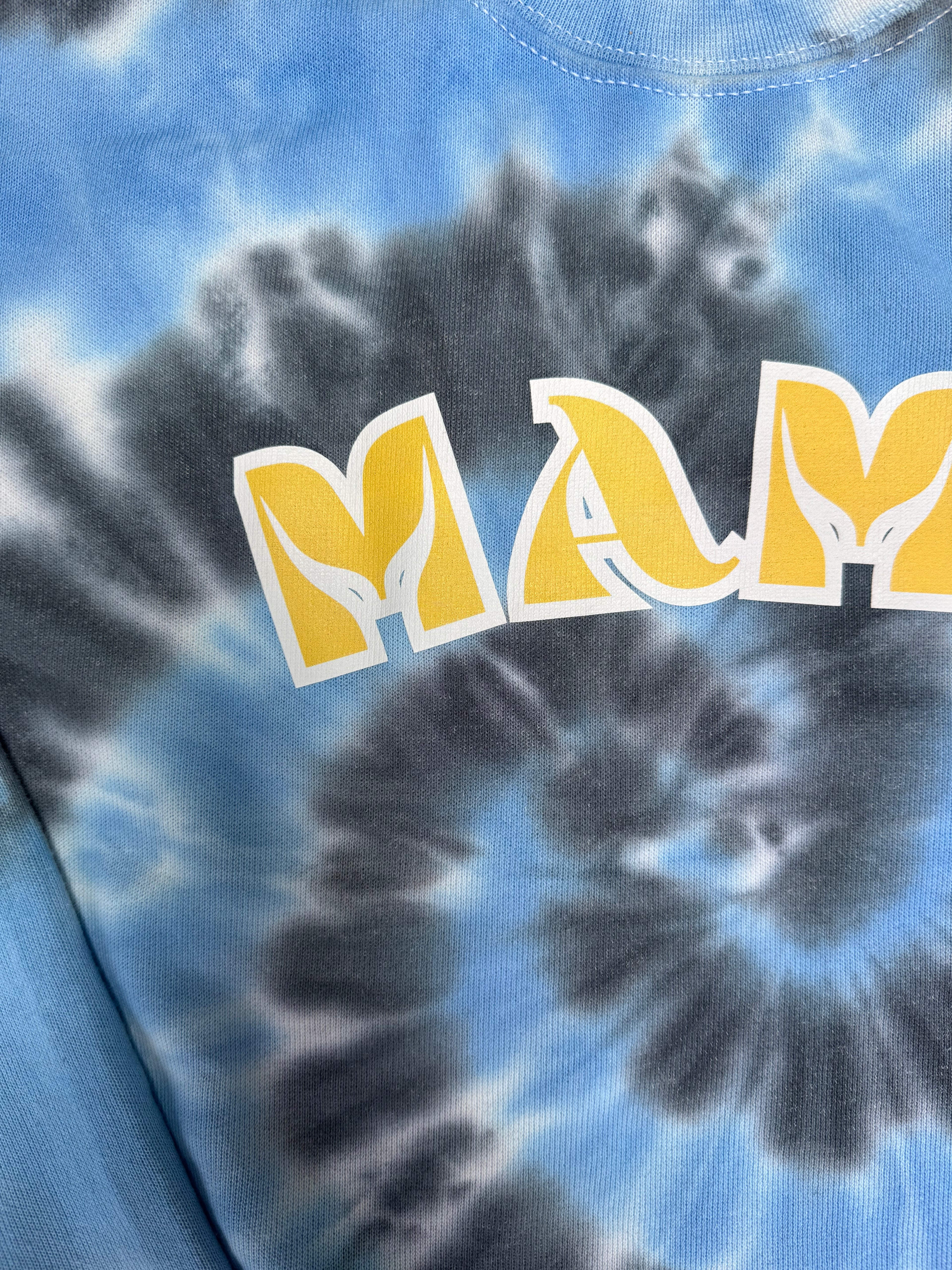 Amal Tie Dye Sweat-Shirt M MAMA Sample Sale