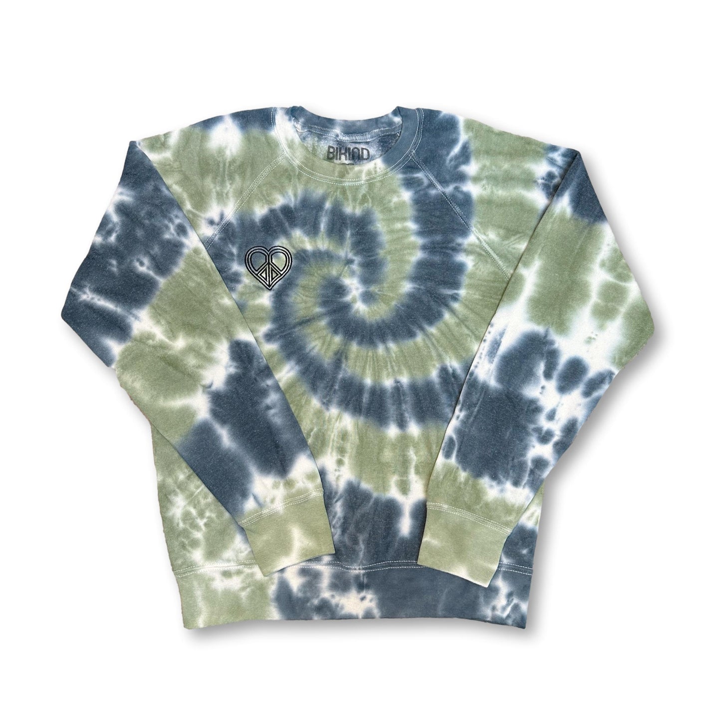 Amal Tie Dye Sweat-Shirt with embroidered heart S