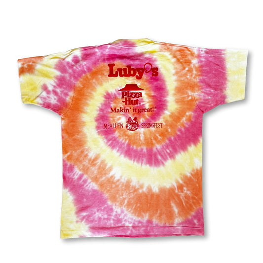 Repurposed & Reloved Golden Age Olympics Tie Dye T-Shirt