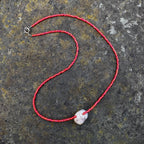 Beaded seashell necklace