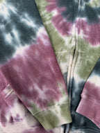 Zipped Tie Dye Hoodie XL Sample Sale