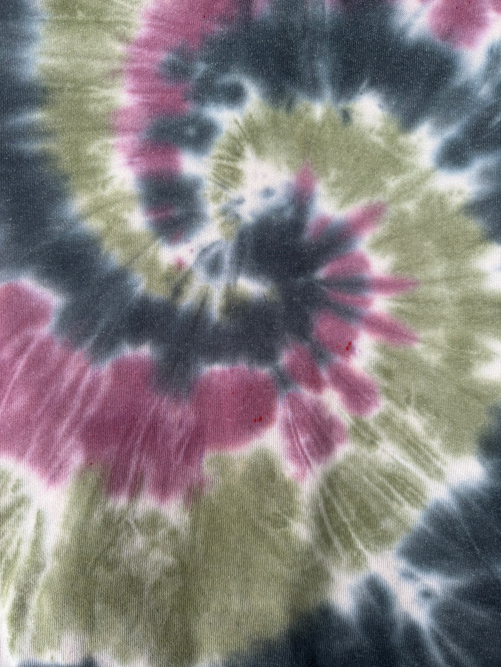 Zipped Tie Dye Hoodie XL Sample Sale