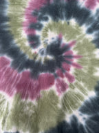 Zipped Tie Dye Hoodie XL Sample Sale