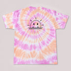 Lovina Tie Dye T-Shirt back print Smiley Sunset M
