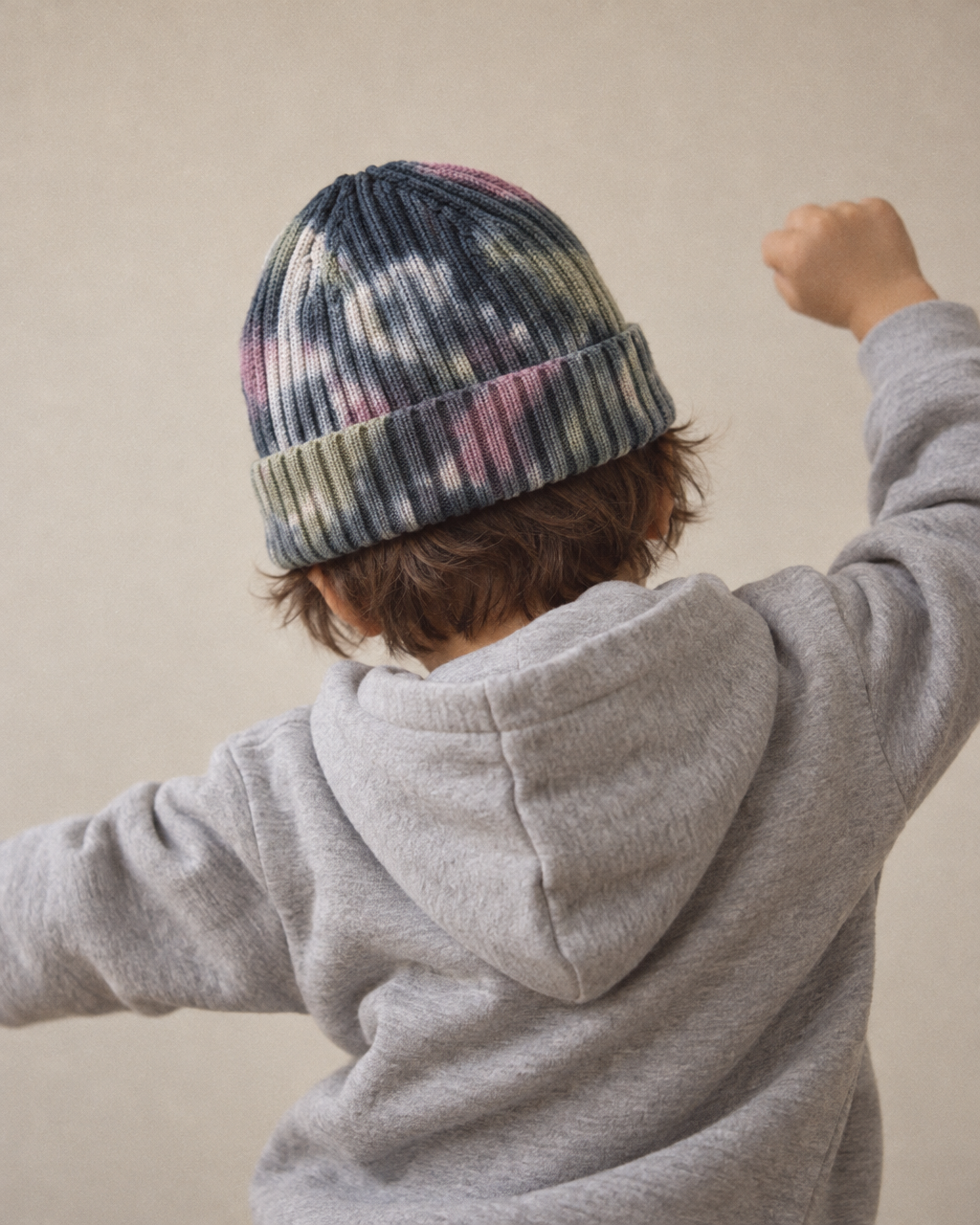 Organic Cotton Ribbed Beanie KIDS