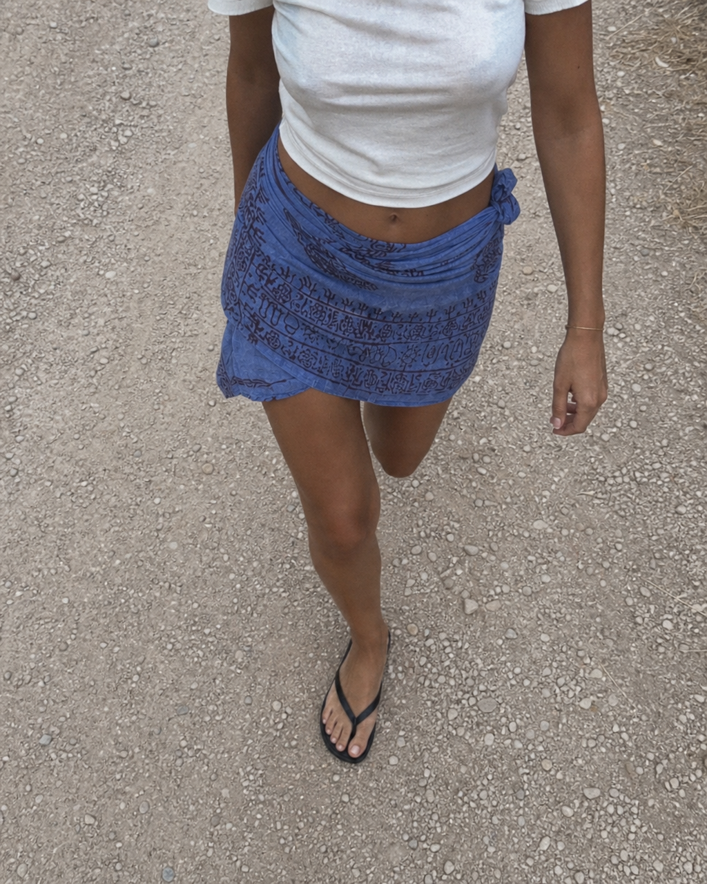 Om Sarong - Lavender Blue