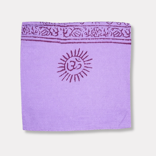 Om Cotton Sarong - Lilac