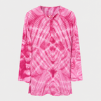 Om Tie Dye Summer Blouse Handmade