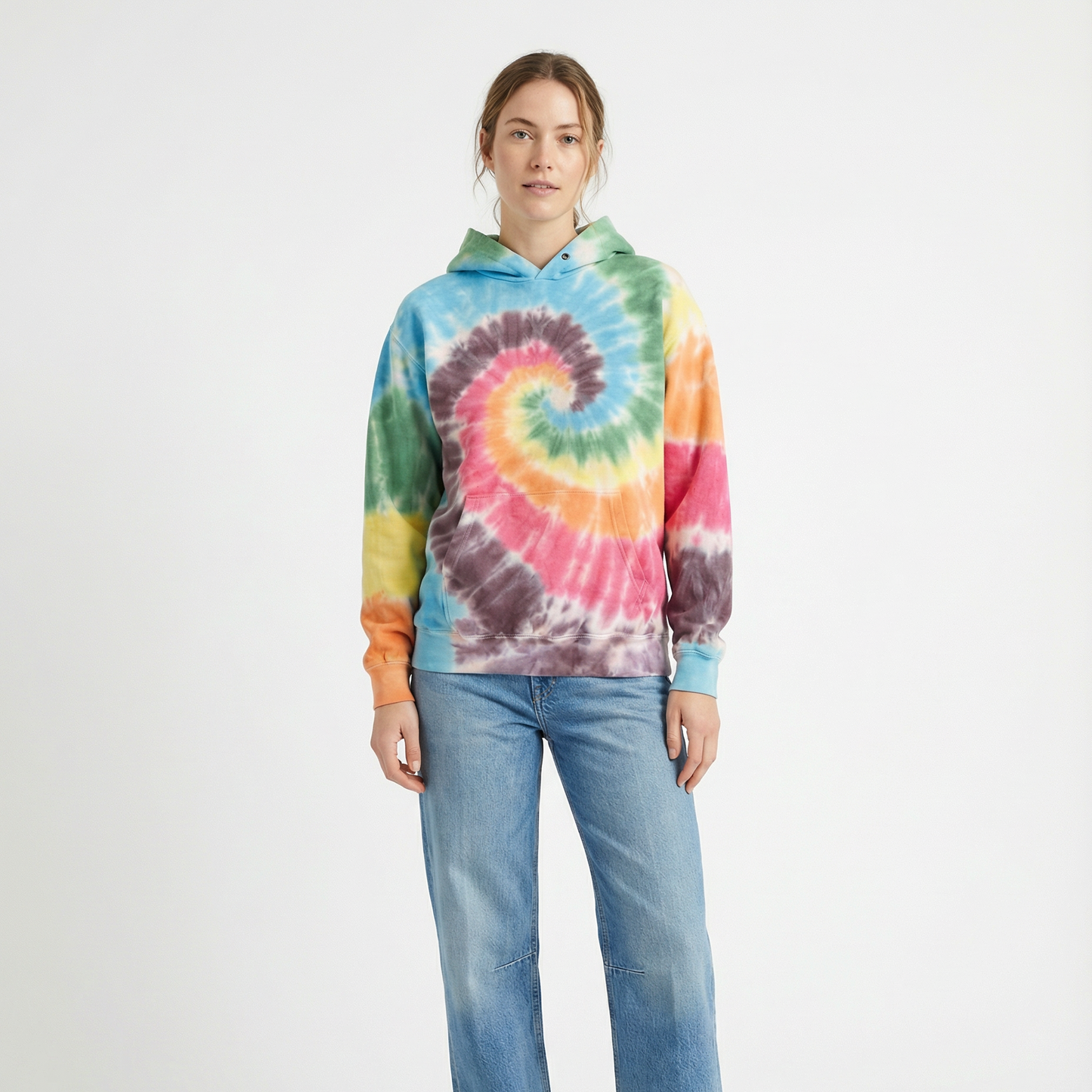 RAINBOW Tie Dye Hoodie
