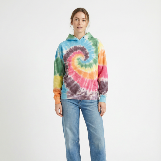 RAINBOW Tie Dye Hoodie