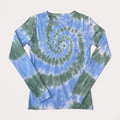 Ribbed Tie dye t-shirt long sleeve