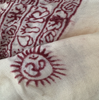 Om Sarong - Cream White