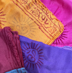 Om Cotton Sarong - Pink
