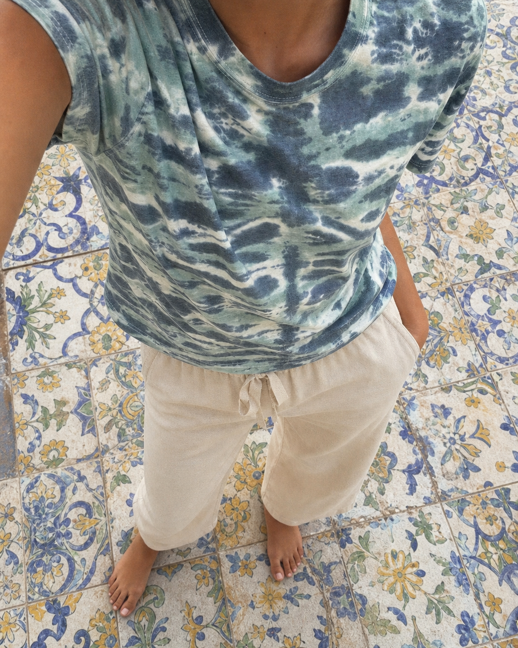 Lovina Tie Dye T-Shirt M Sample Sale