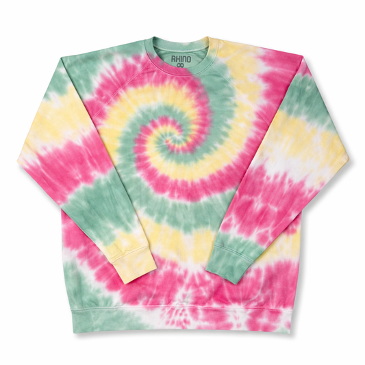 Amal Lightweight Tie Dye Sweat-Shirt XL Sample Sale