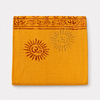Om Cotton Sarong - Yellow