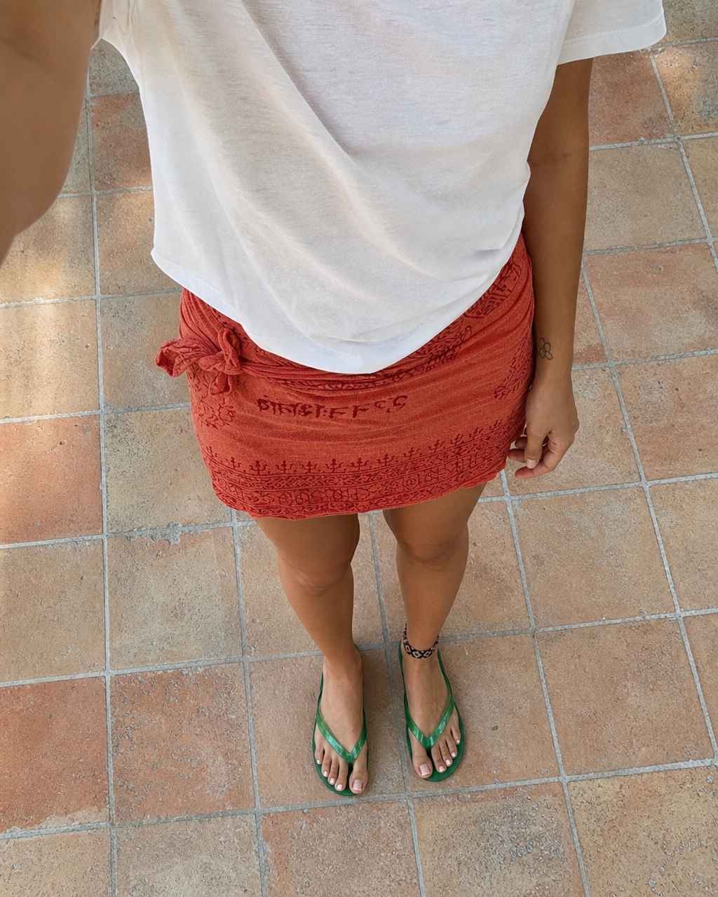Om Sarong - Orange