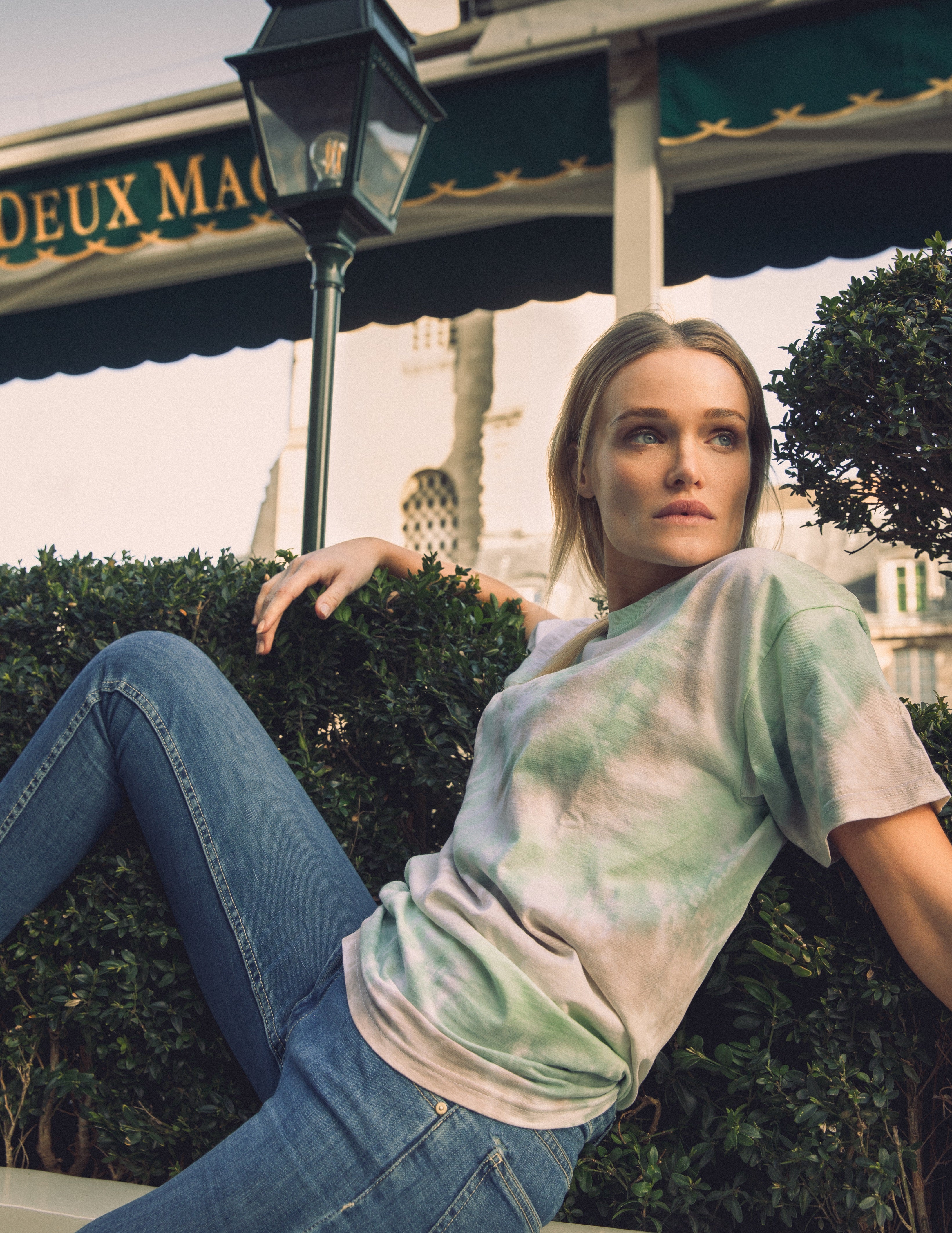 Lovina Tie Dye T-Shirt "Yin & Yang" L