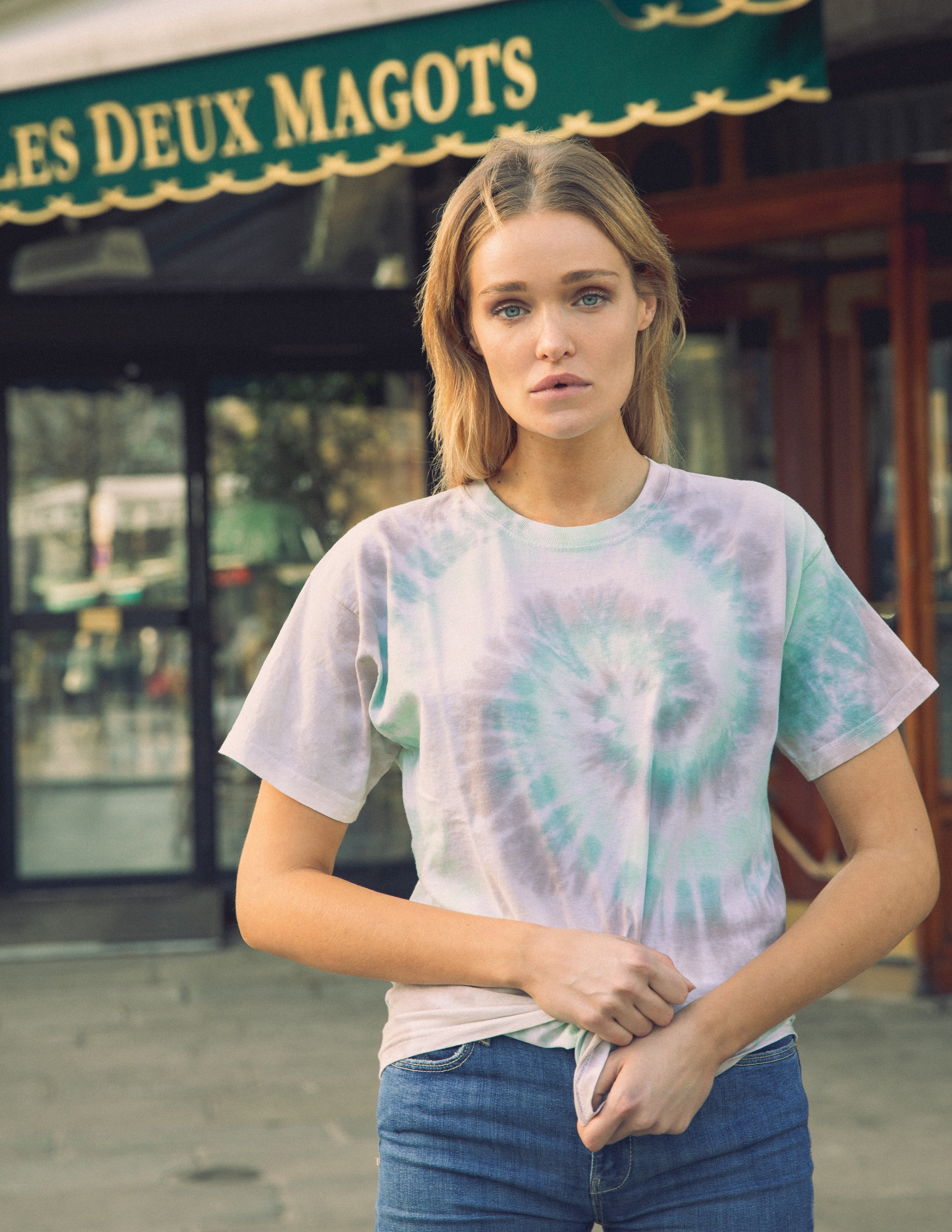 Lovina Tie Dye T-Shirt "Yin & Yang" L