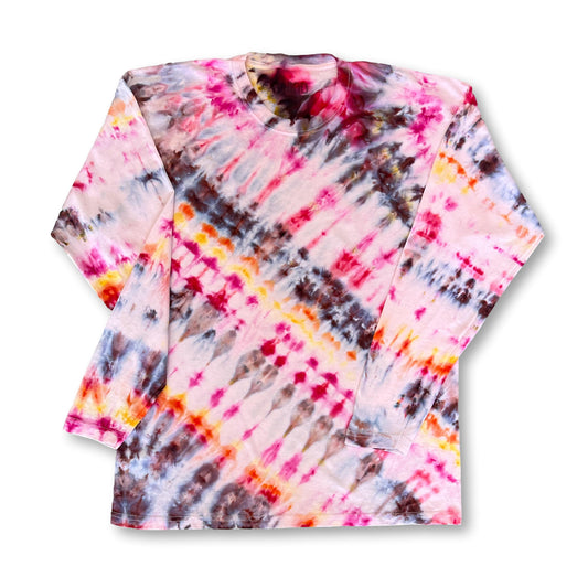 Ice Tie Dye Long Sleeves T-Shirt L